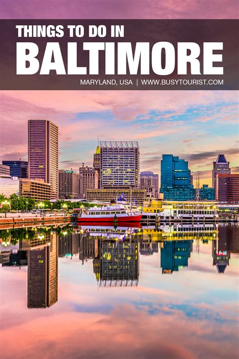 baltimore md attractions things to do